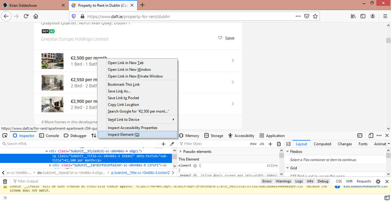 “Data parsing”